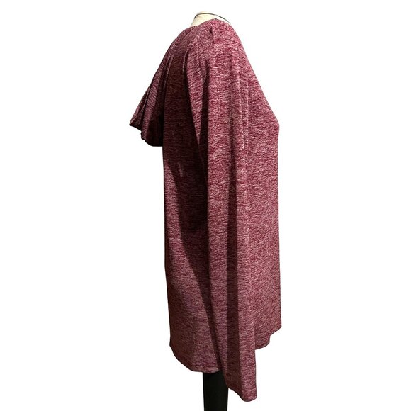 bcg Womens Activewear Hoodie Sz Large Pink Moisture Wicking Running Aerobic Shir - Picture 6 of 7